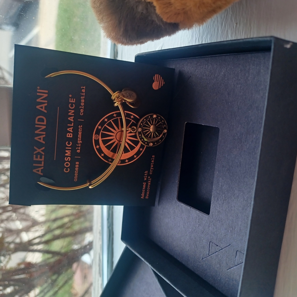 Alex and Ani Gold Cosmic Balance Bracelet